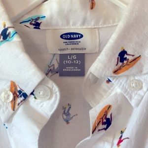 Boys shirts Lg 10-12.. Worn a few times. No stains